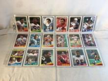 Lot of 18 Pcs Collector Vintage NFL Football Sport Trading Assorted Cards and Players - See Pictures