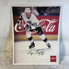 Collector Picture NHL Hocket Picture 10x8" Signed Autographed by Wayne Gretzky - See Photos
