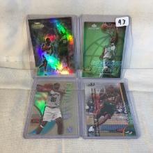 Lot of 4 Pcs Collector Modern NBA Basketball Sport Trading Assorted Cards and Players -See Pictures