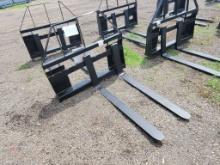 2024 UNUSED MOWERKING SA SKID STEER FORKS, 4 X 1.4 X 50 S:SA24031508G *SELL