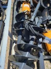 WOLVERINE ABD-13-1218R UNUSED 2024 SKID STEER AUGER DRIVE AND BITS, 12'' AN