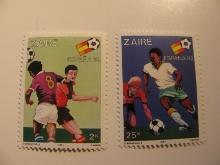 2 Zaire Unused  Stamp(s)