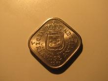 Foreign Coins: 1971 Netherlands Antilies 5 Cents