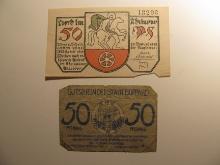 Foreign Currency: 1919 Austria 10 Heller Notgeld