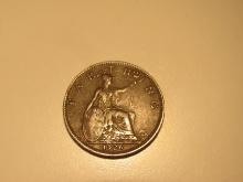 Foreign Coins: 1926  Great Britain Farthing