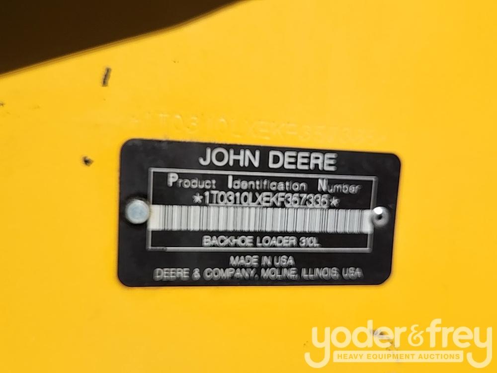 2019 John Deere 310L