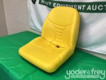 Unused Yellow John Deere Equipment Seat