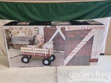 Unused Childrens All Terrain Farm Wagon - Red