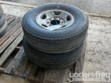 Tires, Set of (2) LT245/75R15  1 Mounted