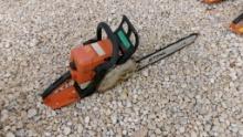 MS 250 CHAINSAW,  GAS, PARTS ONLY, AS IS WHERE IS