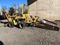1987 VERMEER 4010D TRENCHER,  UP# DD174187, S# 6D0416, HRS N/A, CONDITION -