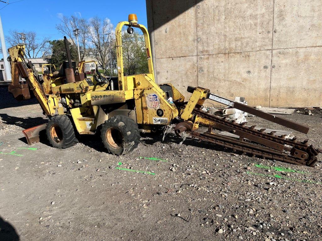 1987 VERMEER 4010D TRENCHER,  UP# DD174187, S# 6D0416, HRS N/A, CONDITION -