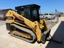 2019 GEHL RT225 RUBBER TRACK SKID STEER, 970 Hours,  CAB, AC, 2 SPEED, SELL