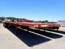 FLATBED TRAILER,  48', SPREAD AXLE, AIR RIDE, S# N/A