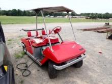 CUSHMAN GOLFSTER GOLF CART,  ELECTRIC, NEEDS BATTERIES