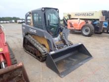 2010 JOHN DEERE 323D SKID STEER, 1,346+ hrs,  RUBBER TRACKS, CAB, AC, RUNS AND W