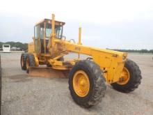 JOHN DEERE 770 MOTOR GRADER, n/a+ hrs,  CAB, 12' MOLDBOARD, RUNS AND DRIVES