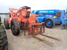 SKYTRAK 9038 TELESCOPIC FORKLIFT,  DUETZ DIESEL, 4X4X4, OROPS, RUNS & WORKS