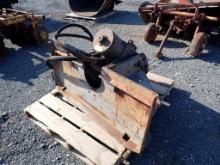 BOBCAT HYDRAULIC BREAKING HAMMER,  SKID STEER ATTACHMENT, NO BIT