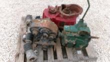 LOT OF ASSORTED GEARBOXES/STARTERS,  AS IS WHERE IS