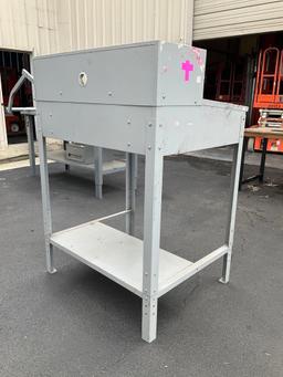 ULINE WORK STATION TABLE , APPROX 35? W x 30? L x 50? T