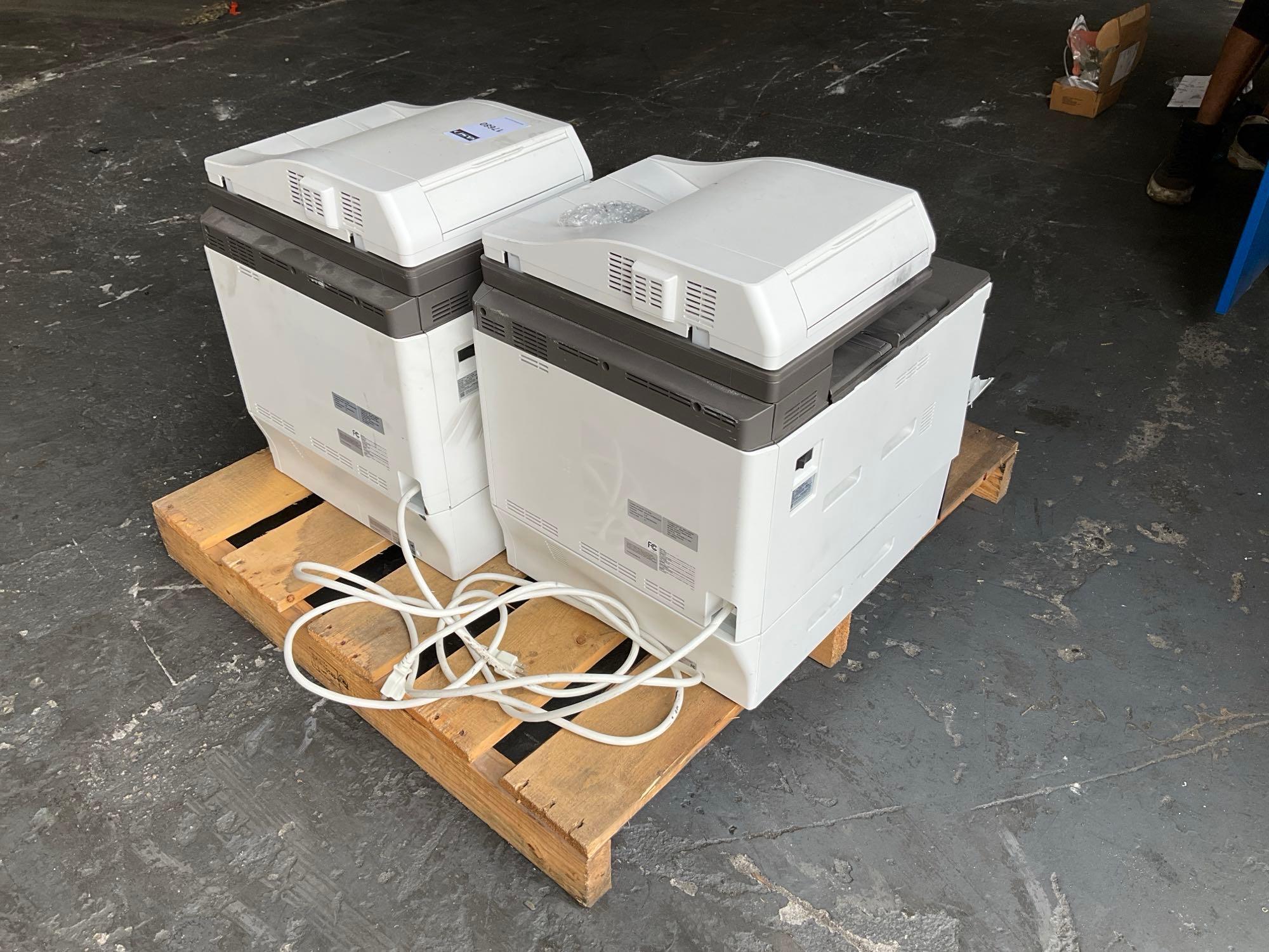 TWO PRINTERS/COPIERS