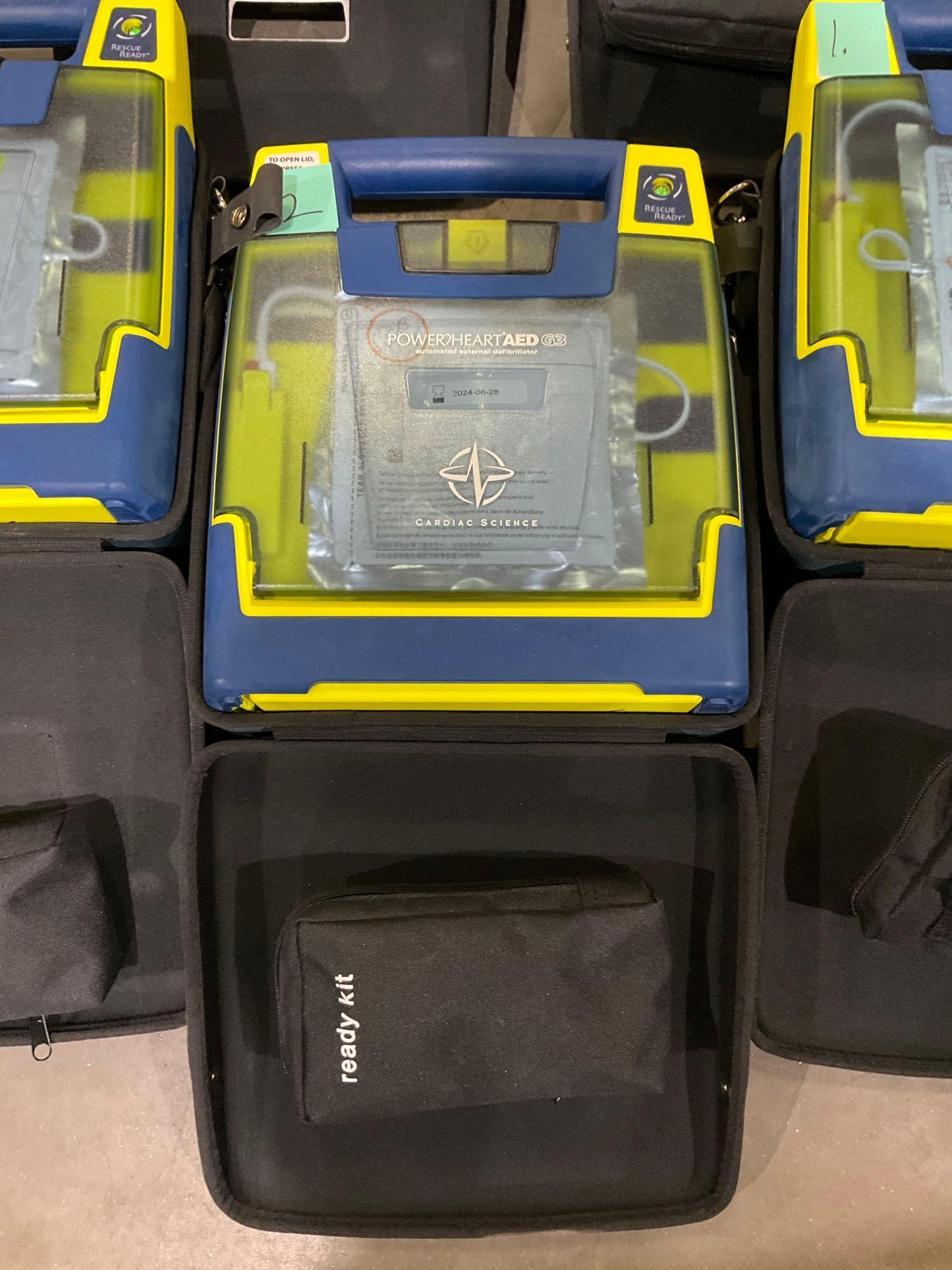 5 CARDIAC SCIENCE AUTOMATED EXTERNAL DEFIBRILLATORS