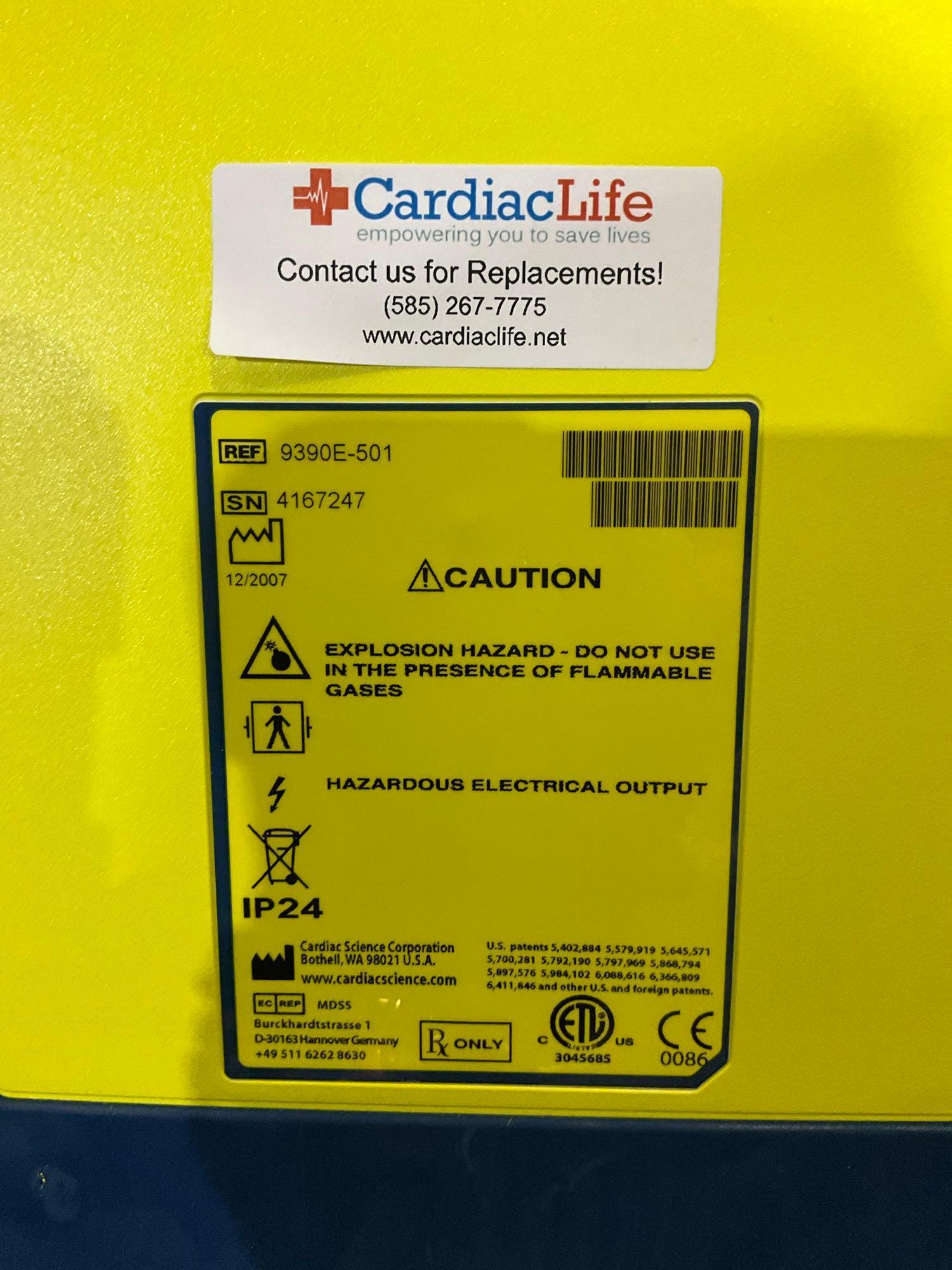 5 CARDIAC SCIENCE AUTOMATED EXTERNAL DEFIBRILLATORS...