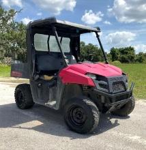 POLARIS RANGER 400 UTV, GAS POWERED, 4x4, MANUAL DUMP BED , HITCH, BILL OF SALE ONLY, RUNS & DRIV...