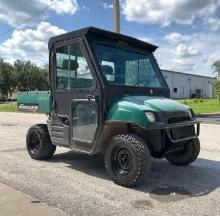 POLARIS RANGER 500EFI UTV, GAS POWERED, 4x4, MANUAL DUMP BED , HITCH, BILL OF SALE ONLY, RUNS AND