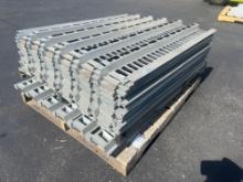 PALLET OF INDUSTRIAL RACKING GRATES