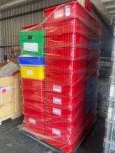 APPROX. 44 LARGE ASSORTED STORAGE BINS