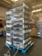 ( 1 ) PALLET OF ASSORTED PLASTIC...CRATES
