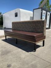 CHAIR BENCH SEAT, APPROX...72in W x 24in L x 36 in T