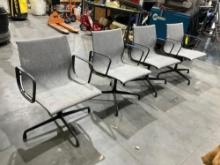 ( 4 ) HERMAN MILLER EAMES OFFICE CHAIRS