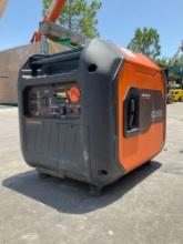 UNUSED GENERAC IQ3500 GENERATOR MODEL G0071270, GAS POWERED, 3500 STARTING WATTS & 3000 RUNNING