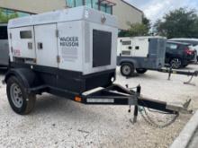 2018 WACKER NEUSON G25 20KW TRAILER MOUNTED GENERATOR, RUNS & OPERATES