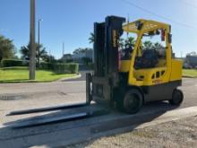 2014 HYSTER FORKLIFT MODEL S120FTS, RUNS AND OPERATES ( LP TANK NOT INCLUDED )