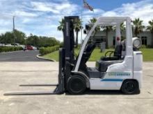 UNICARRIERS FORKLIFT MODEL MCP1F2A25LV, LP POWERED, APPROX MAX CAPACITY 4400lbs, MAX HEIGHT 187iN ,