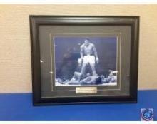 "Muhammad Ali" print in frame 23 1/4 x 19 1/2