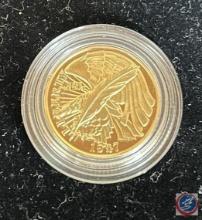 1987 Liberty Gold 5 Dollar Coin