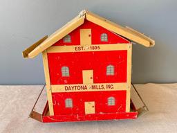 Metal Birdhouse of Beavercreek's Historic Daytona Mills Building