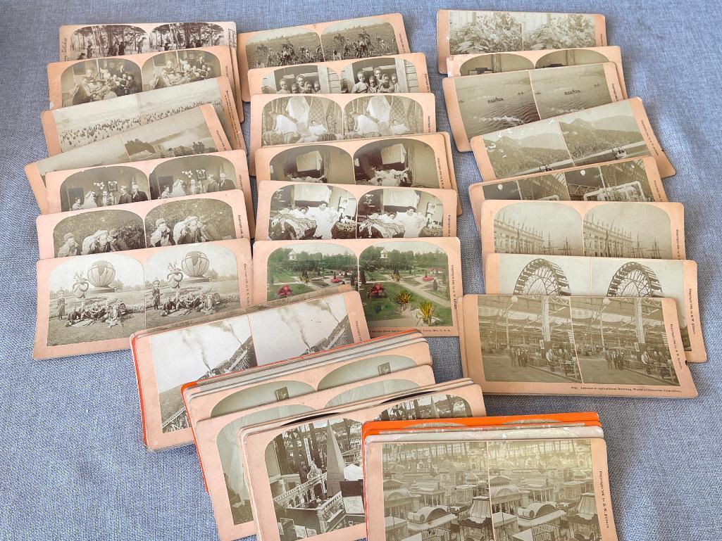 Group of Stereoscope Cards