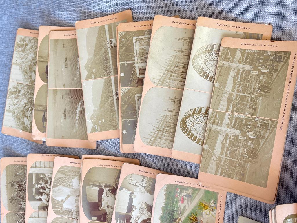 Group of Stereoscope Cards