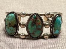 Native American Turquoise Cuff Bracelet