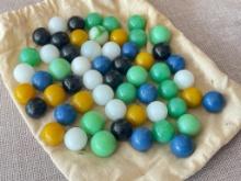 Bag of Vintage Marbles