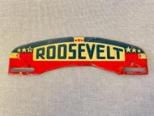 Vintage Tin Roosevelt Sign