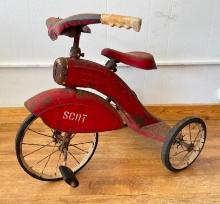 Vintage Metal Youth Tricycle