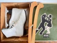 Pair of Vintage Ice Skates