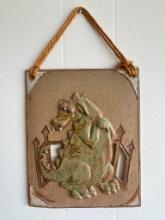 Hanging Pottery Dragon Wall Art